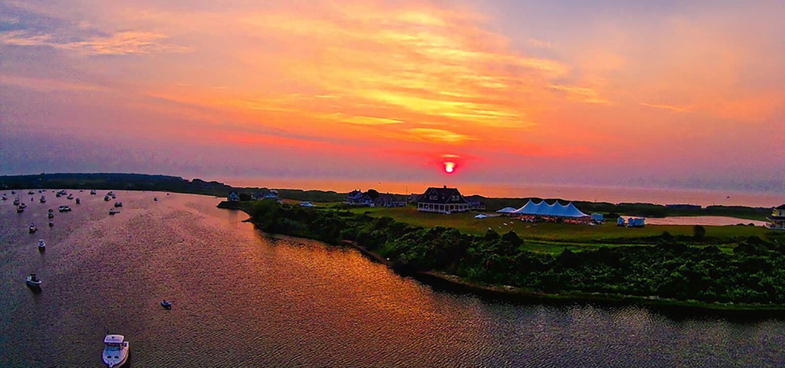 Sunrise over Block Island
